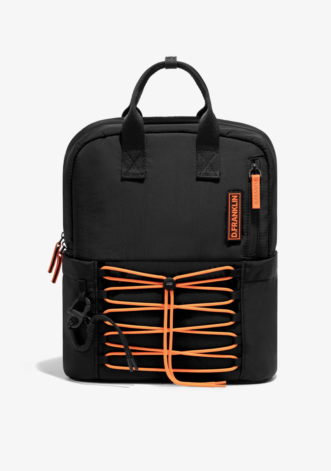 Black and orange backpack sale