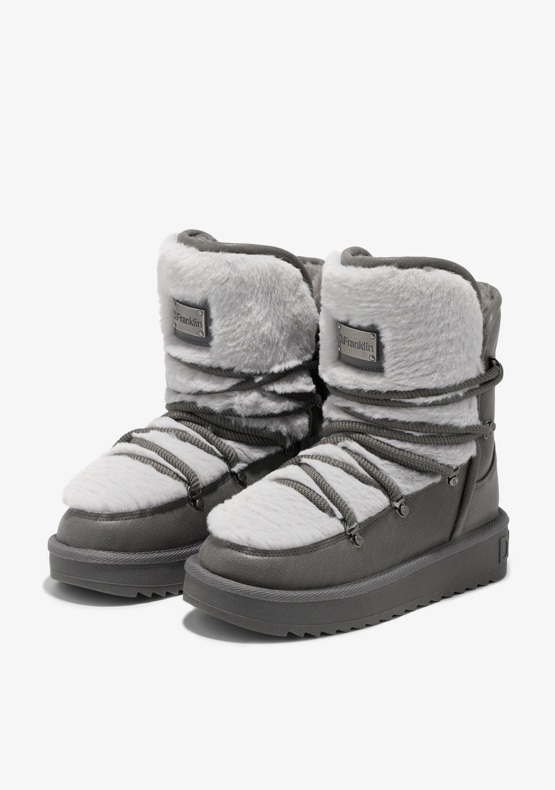 D FRANKLIN ZAPATOS / BOOTS / NORDIC Nordic Trk Fur Grey