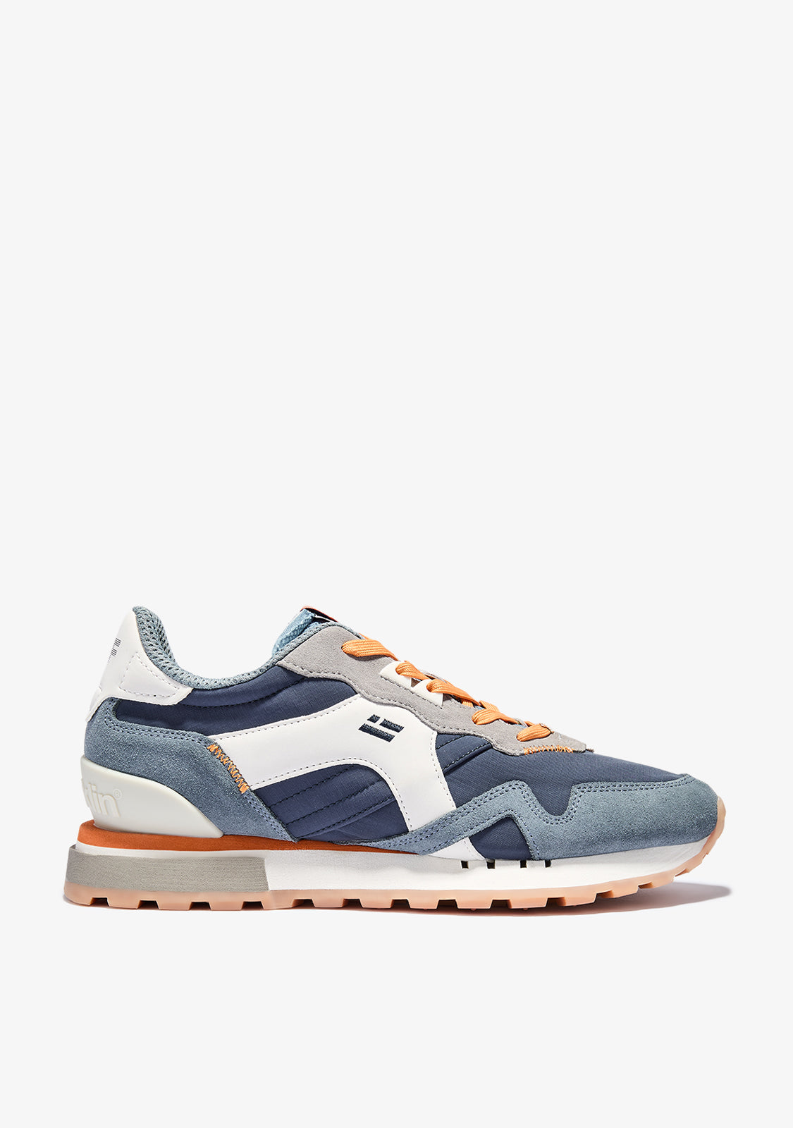 Men's Sneakers Vibla Navy / Orange | D.Franklin