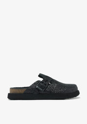 Vibe Clog Glitter Black
