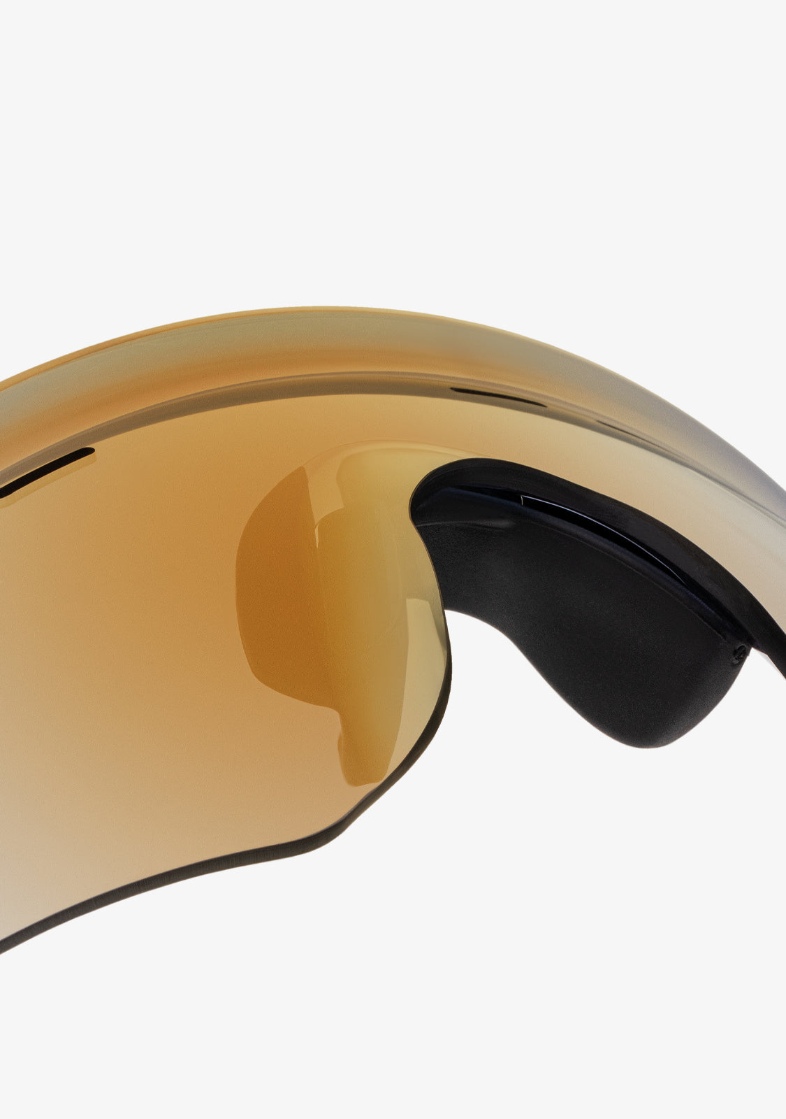 Thunder Rimless Orange / Gold Revo
