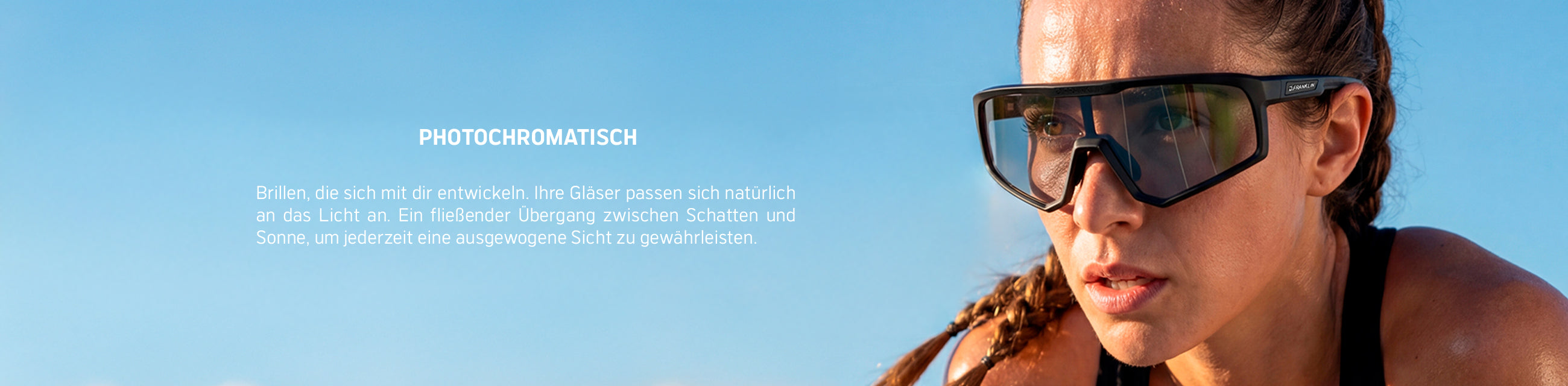 Fotochrome Sportsonnenbrille