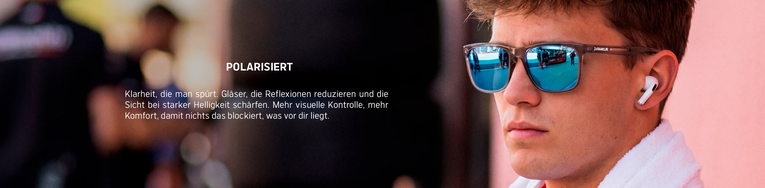 Polarisierte Sportsonnenbrille