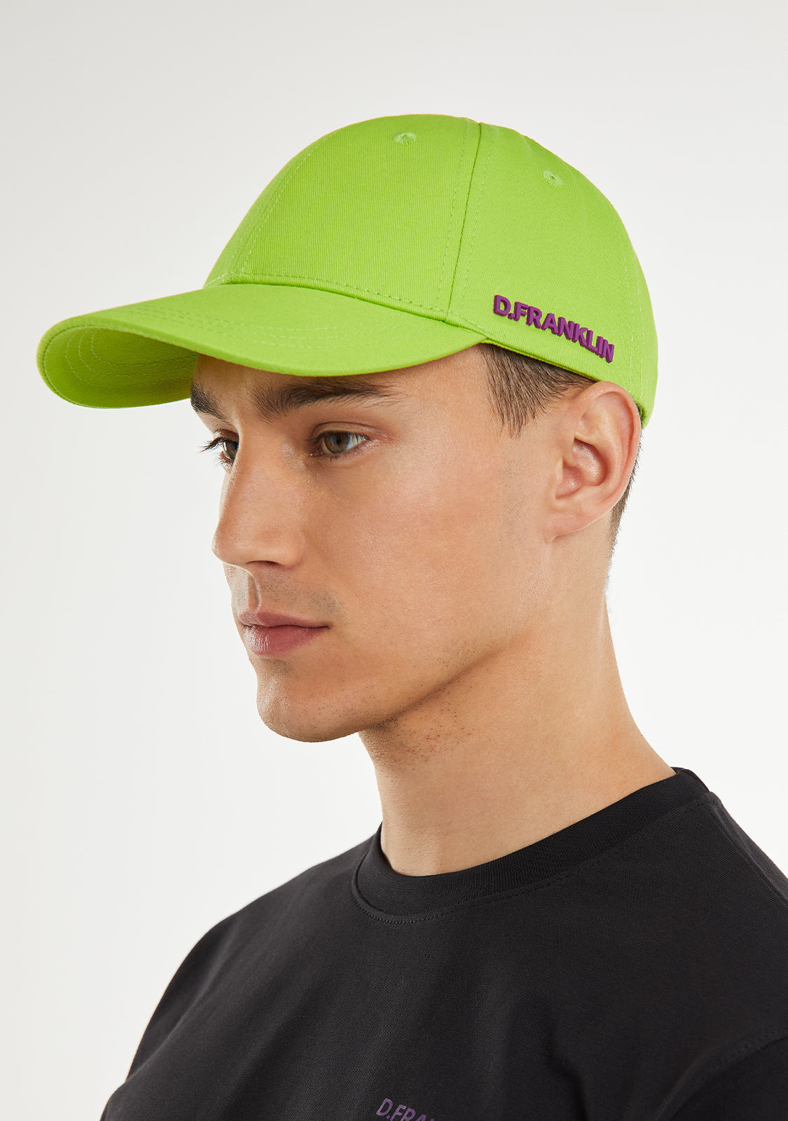 Basic Flag Cap Lime / Purple