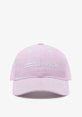 St. Denis Stripes Cap Pink