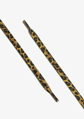 Leopard Print Shoelaces