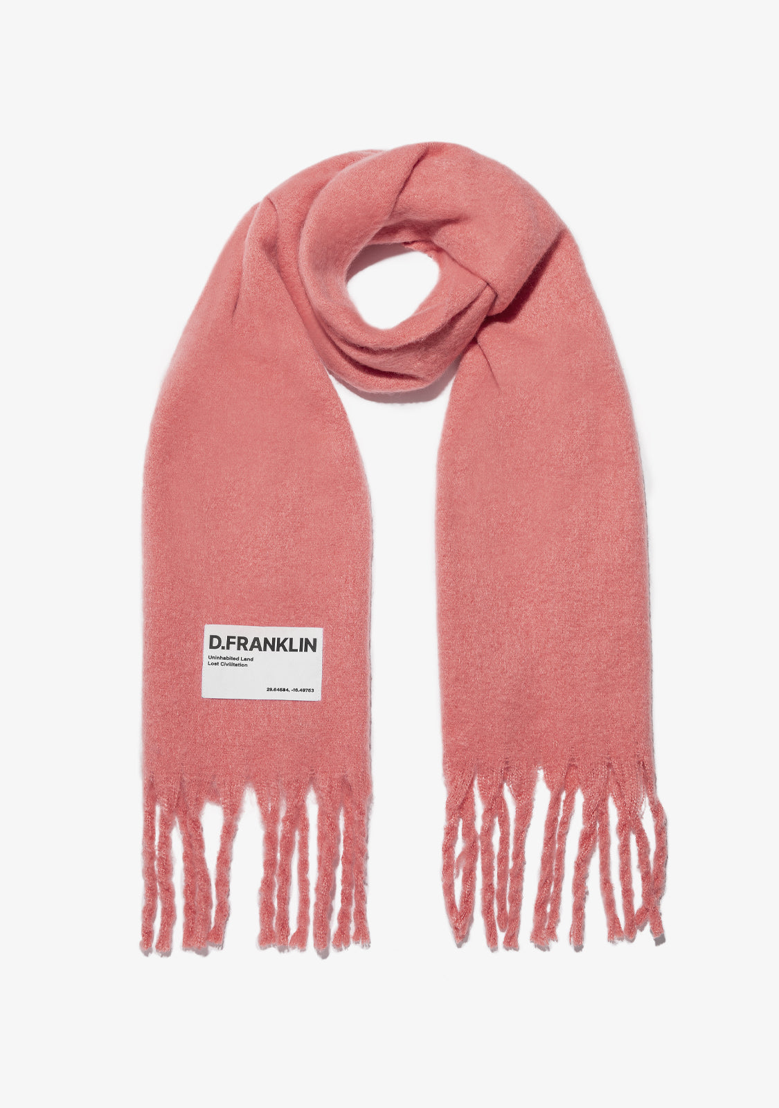 Nordic Basic Scarf Coral