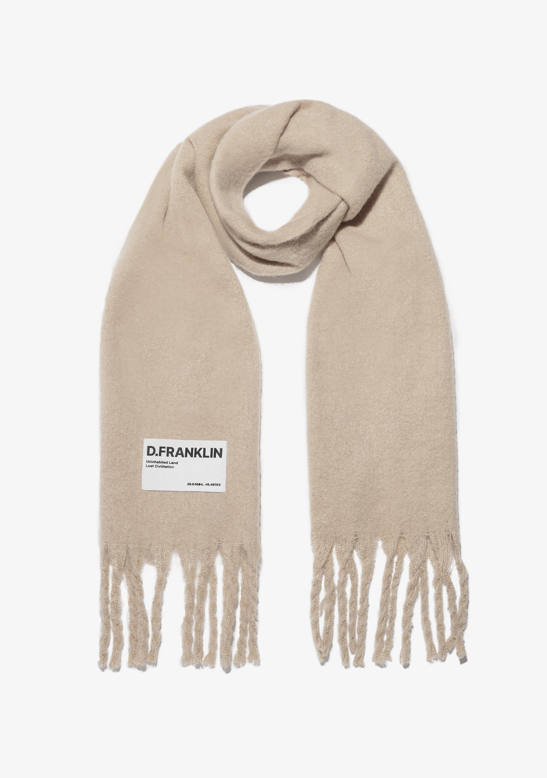 Nordic Basic Scarf Taupe