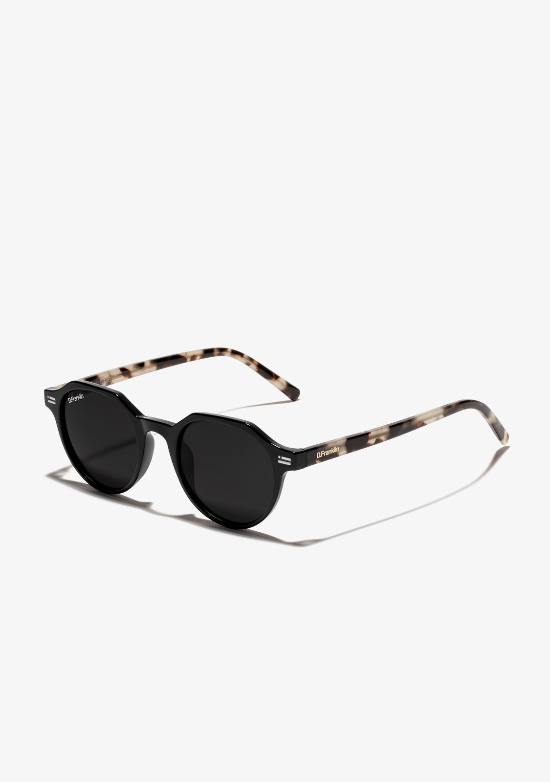 d franklin fahrradbrille Round Sunglasses Ultra Light S Round Black