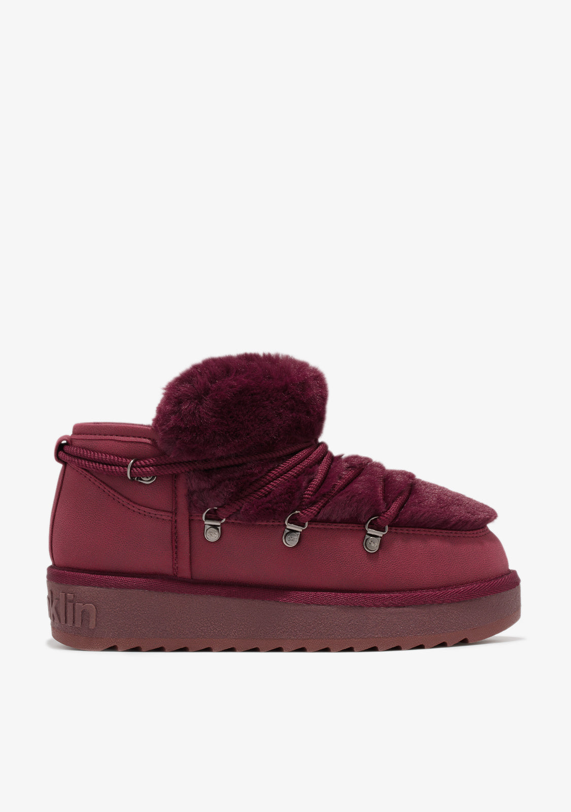 D FRANKLIN ZAPATOS / BOOTS / NORDIC Nordic Trk Fur Low Burgundy