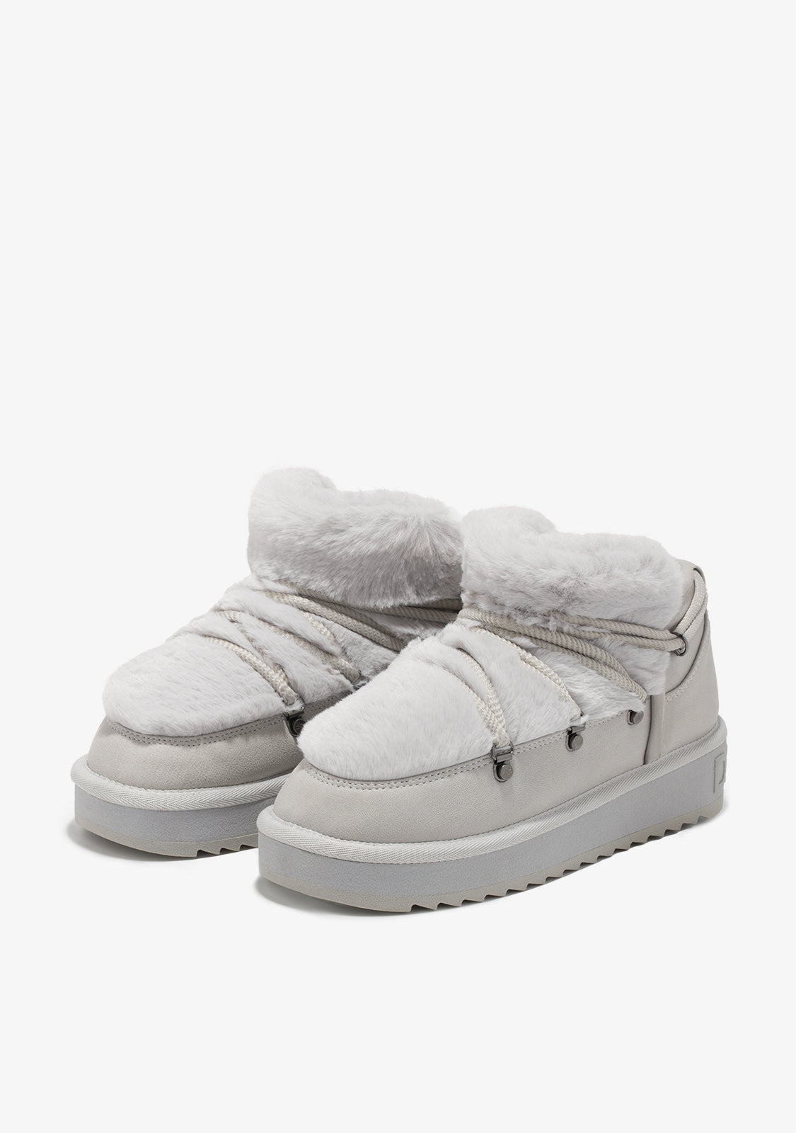 D FRANKLIN ZAPATOS / BOOTS / NORDIC Nordic Trk Fur Low Light Grey