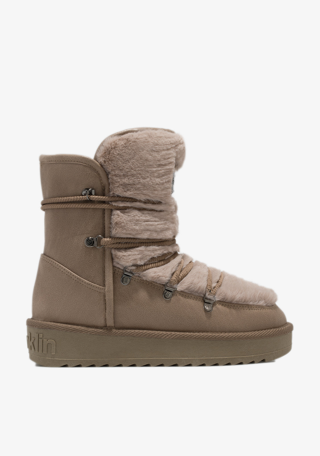 D FRANKLIN ZAPATOS / BOOTS / NORDIC Nordic Trk Fur Taupe