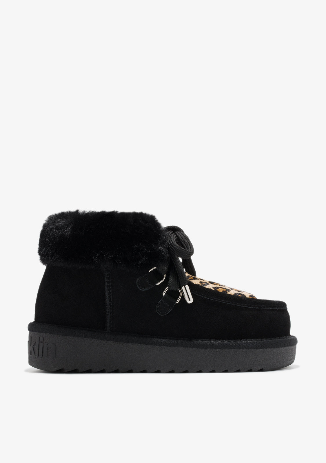 D FRANKLIN ZAPATOS / BOOTS / NORDIC Nordic Mid Fur Black / Leopard