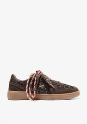 D FRANKLIN ZAPATOS / SNEAKERS / TENNIS REBEL LAB GLITTER BROWN