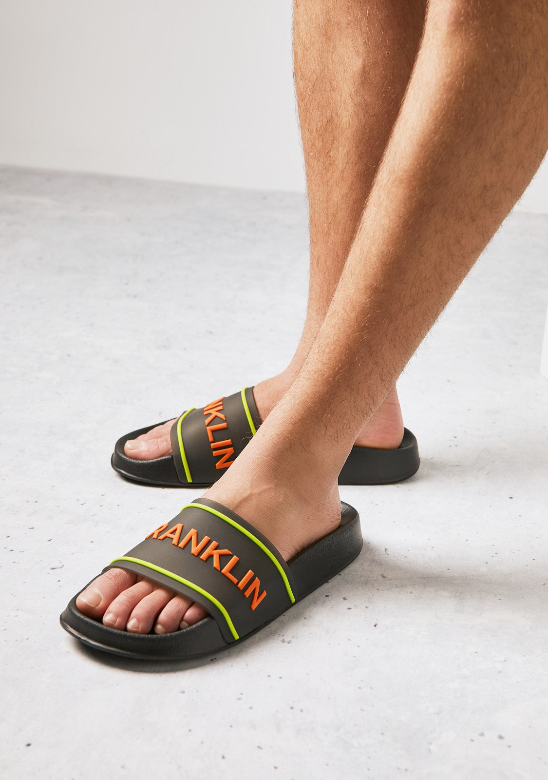 Venice Slide Black / Orange