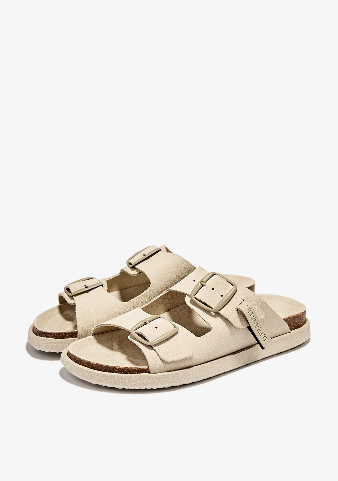 Vibe Sandals Buckle Beige