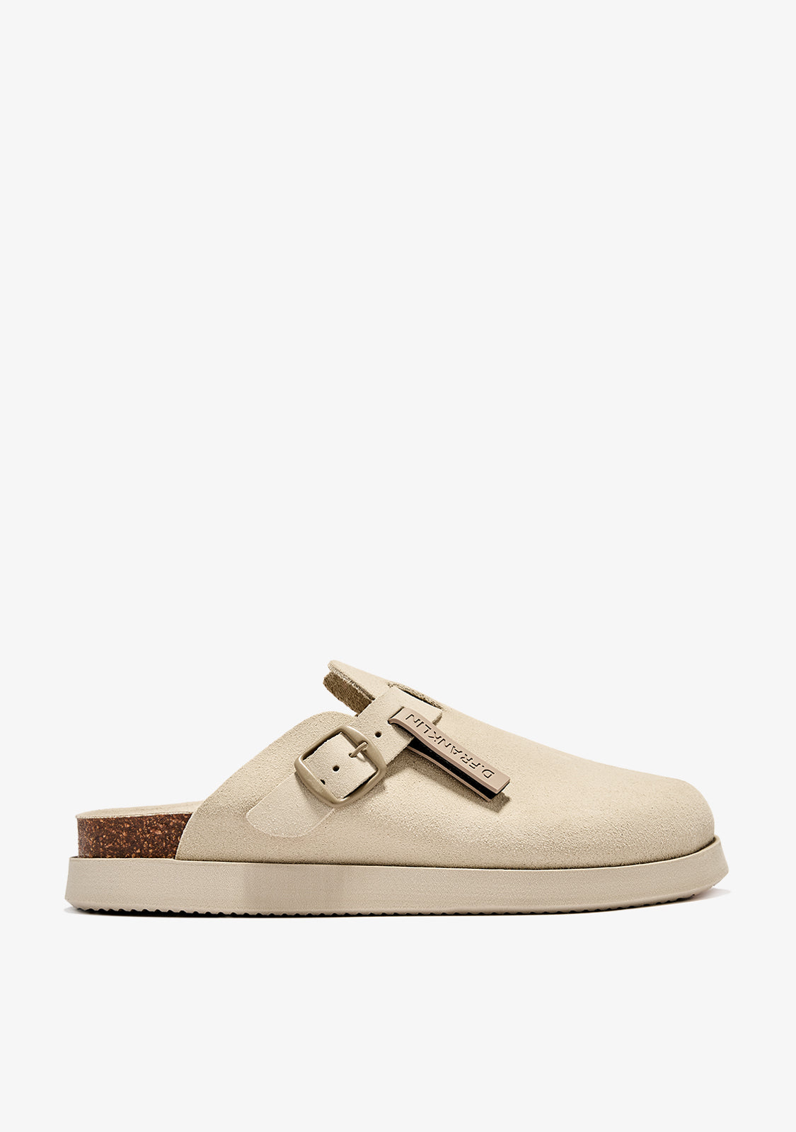 Vibe Clog Buckle Beige