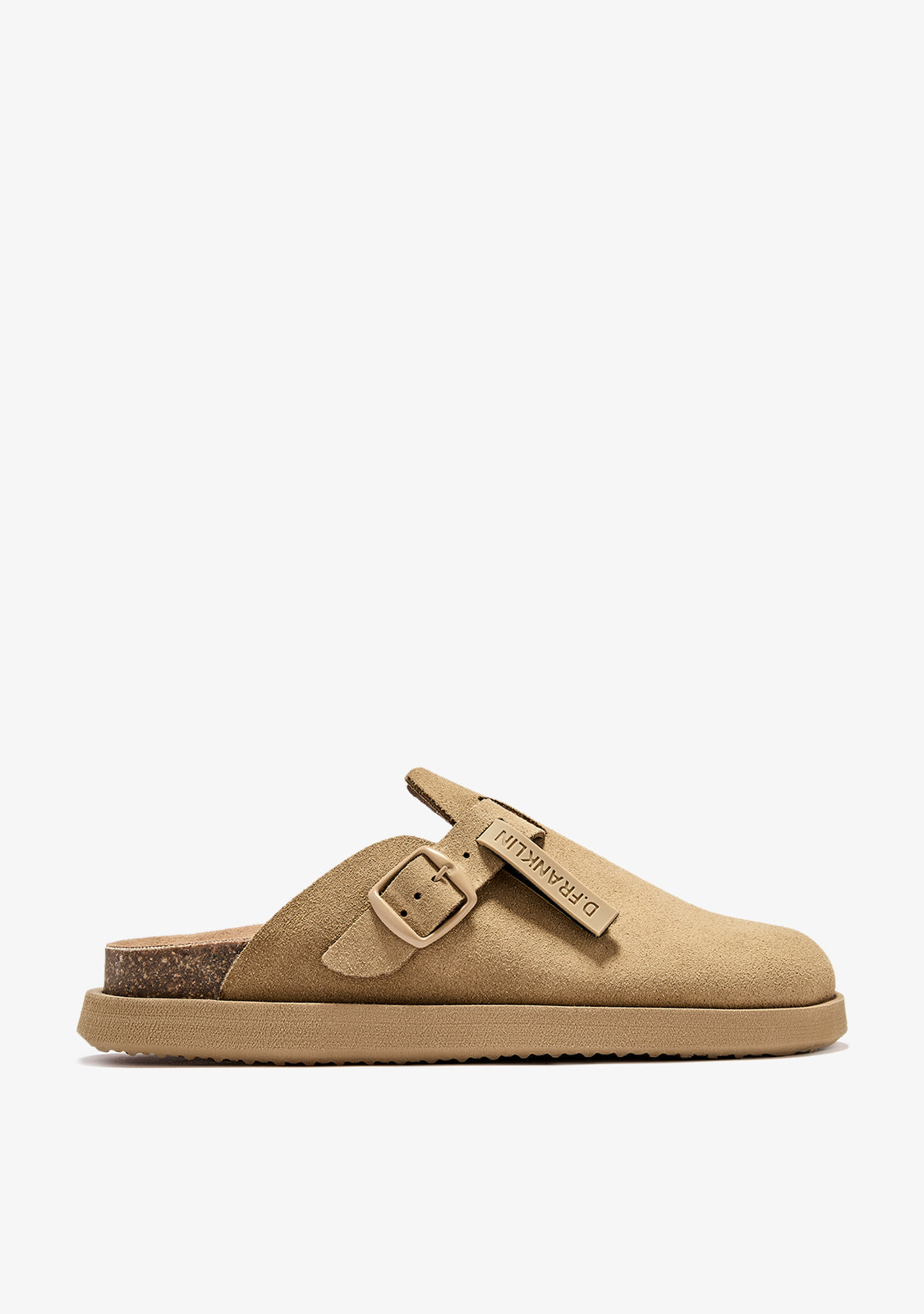 Vibe Sandals Clog Suede Sand