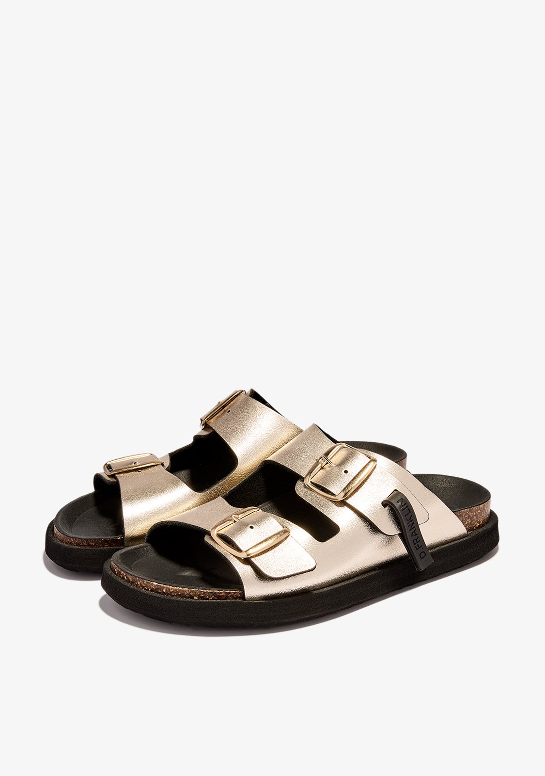 Vibe Sandals Buckle Met Platinum