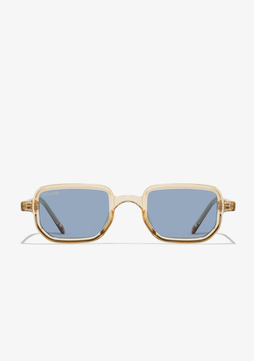 Blaue Sonnenbrille Jiggy Crystal Amber | D.Franklin®