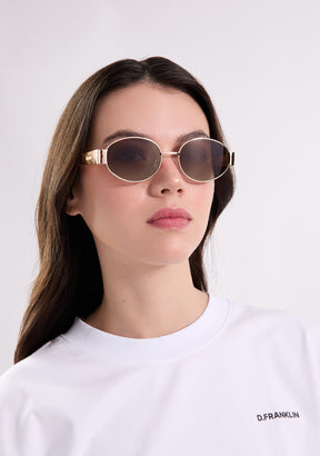 Cuprum Round Gold / Gradient Brown