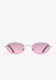 Smith Oval Silver / Gradient Pink