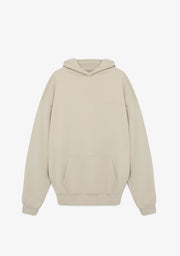 Clean-Cut Oversize Hoodie Off-White