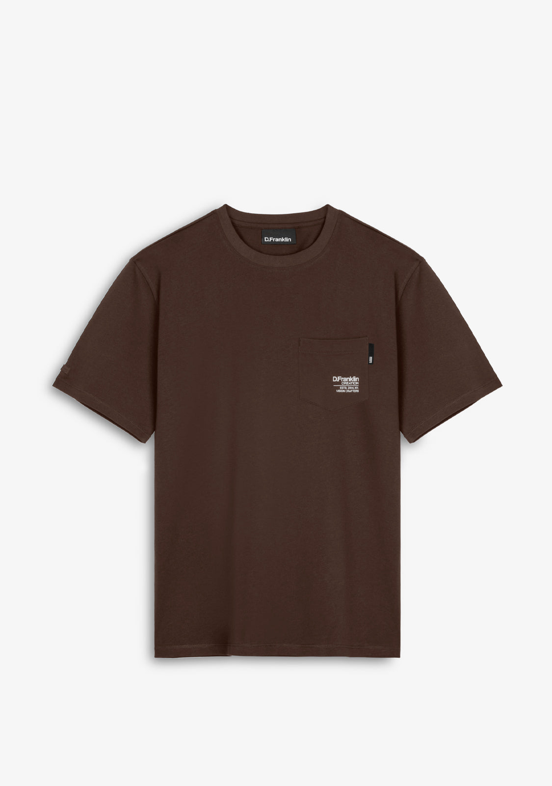 Crafters Pocket Brown T-Shirt