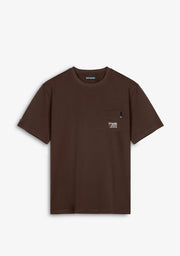 Crafters Pocket Brown T-Shirt