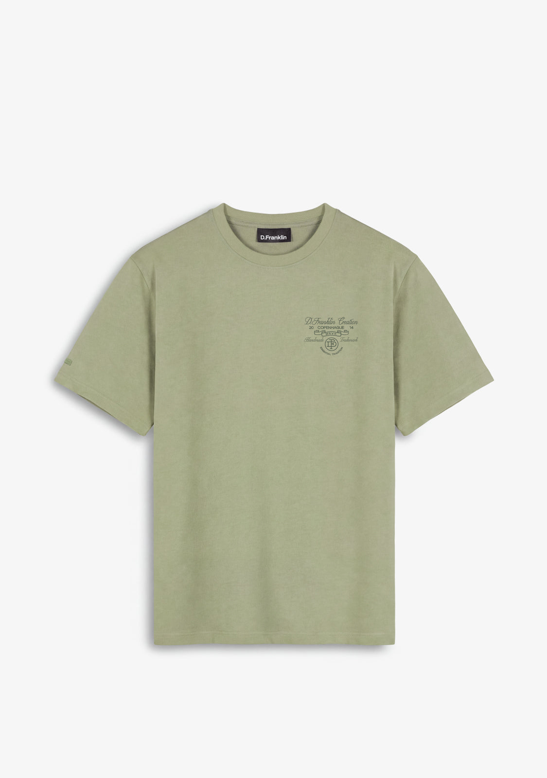 Copenhague Salbeigrünes T-Shirt 