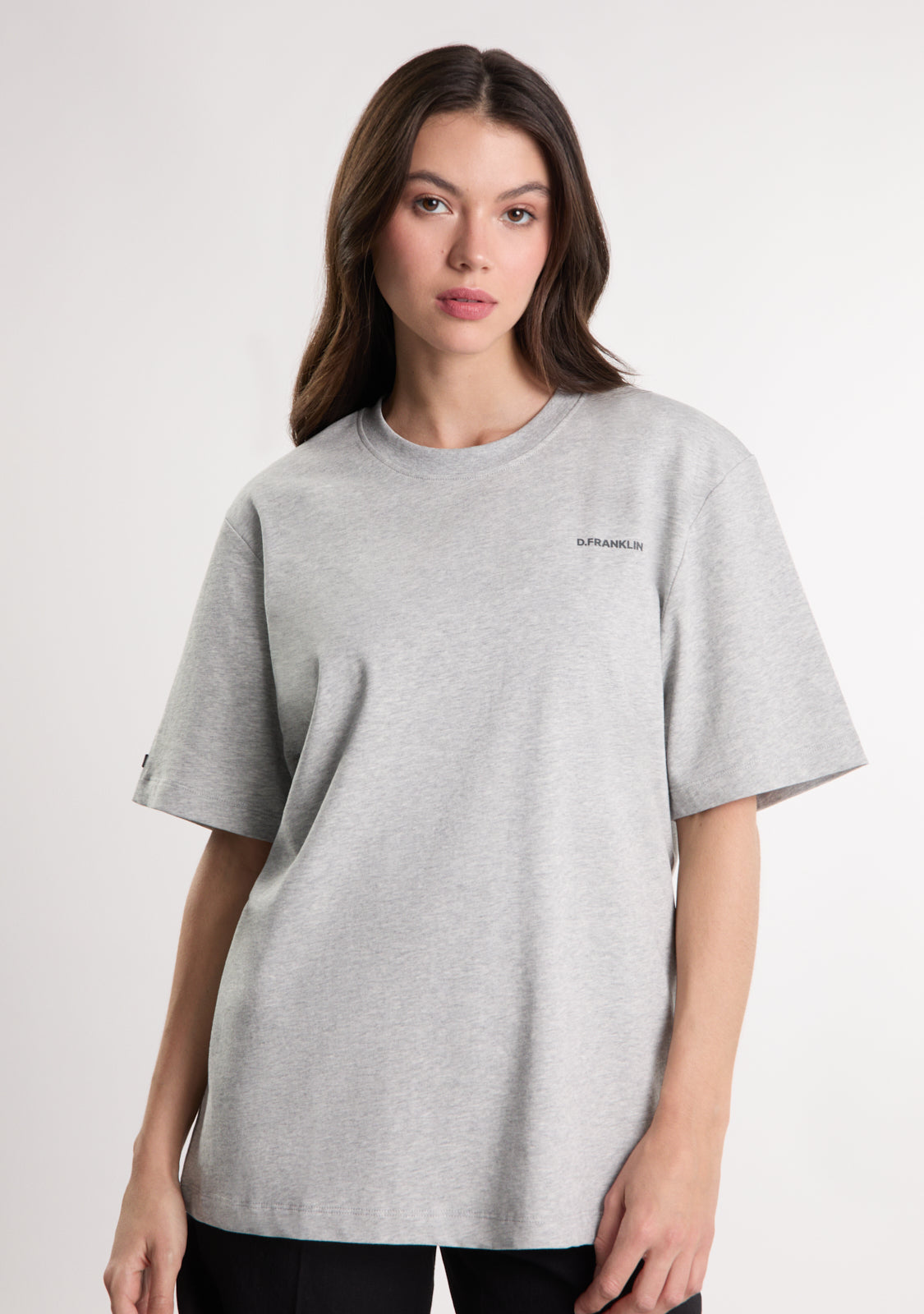 Origins T-Shirt Grey Melange / Anthracite
