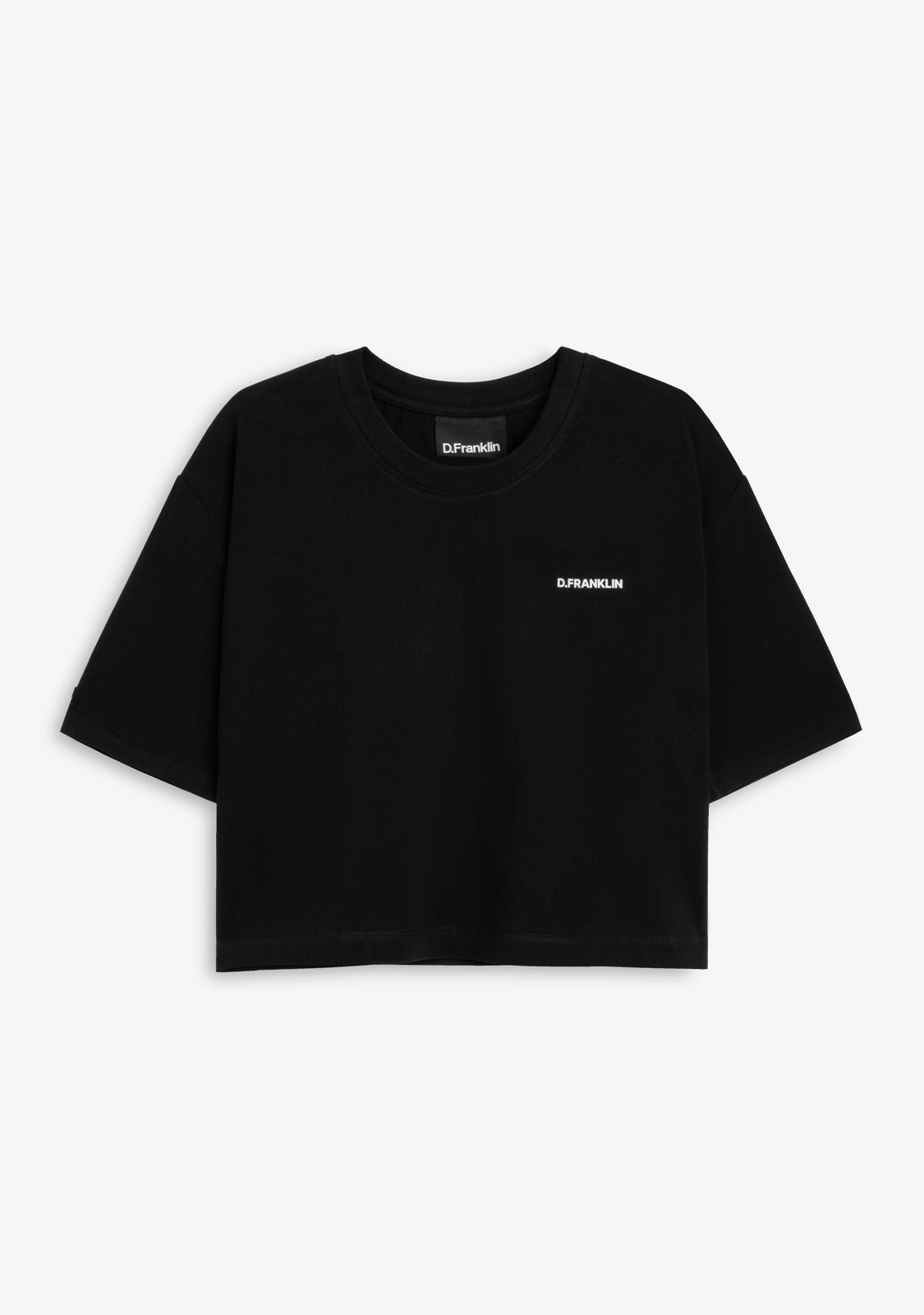 Origins Cropped T-Shirt Black / White