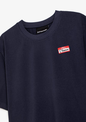 My Name Is Patch T-Shirt Navy