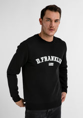 Varsity Sweatshirt Black / White
