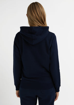 Mid Logo Hoodie Navy / White