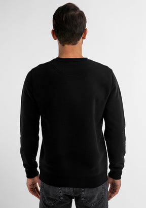 Varsity Sweatshirt Black / White
