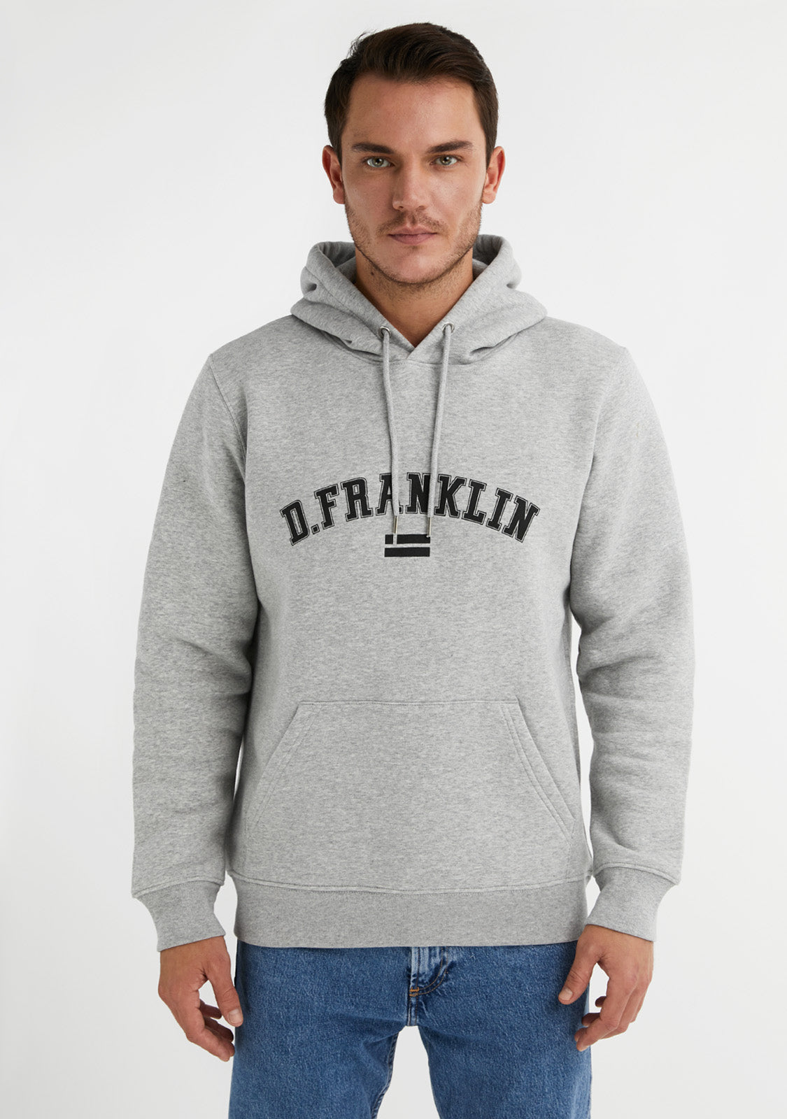 Varsity Hoodie Grey / Black