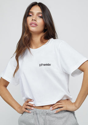 Basic Crop Top White