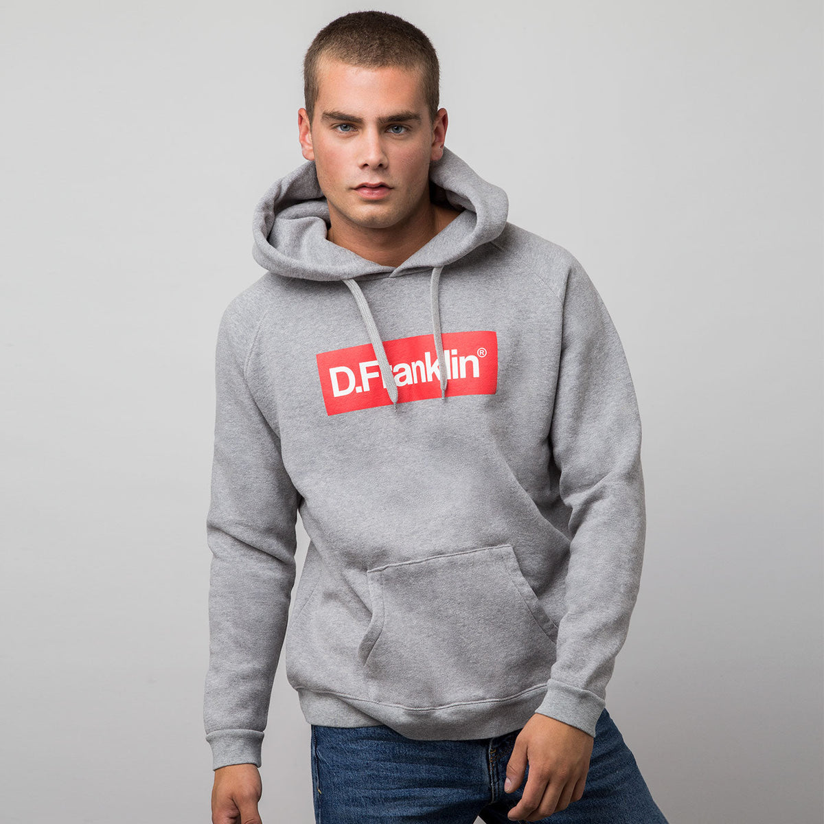 Hoodie Mitic D - Grey