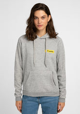 Hoodie Smiley Female Grey