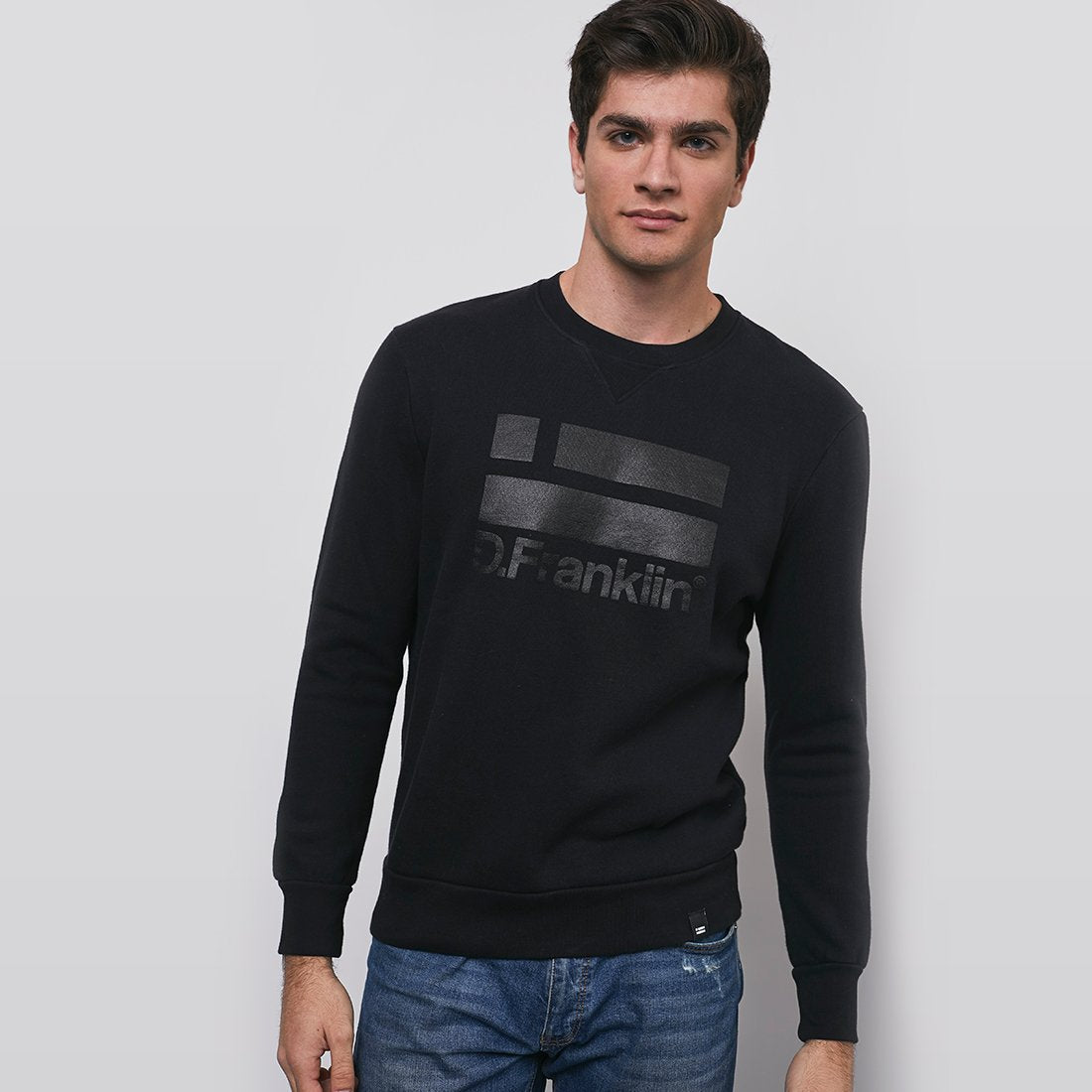 Sweatshirt Logo Black / Black