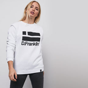 Sweatshirt Logo Black / White