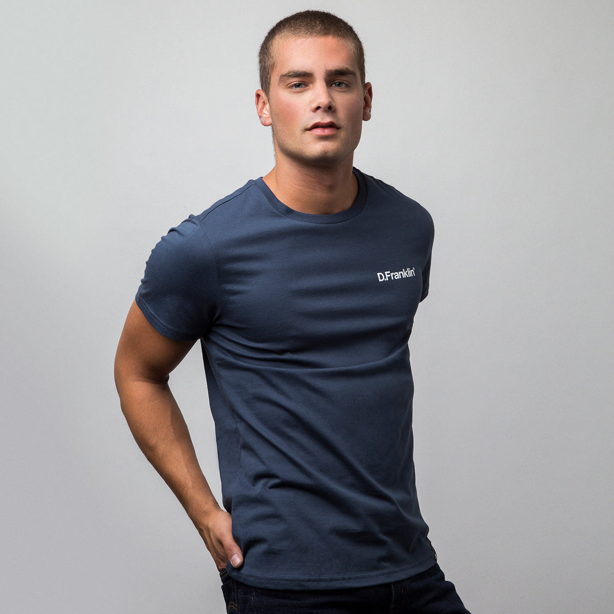 T-shirt D.Franklin Navy