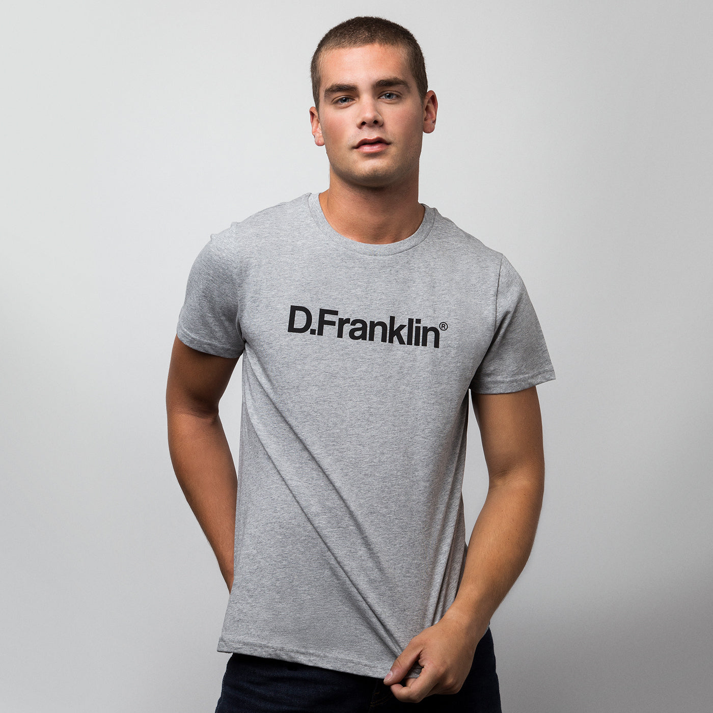 T-shirt DF Log Grey