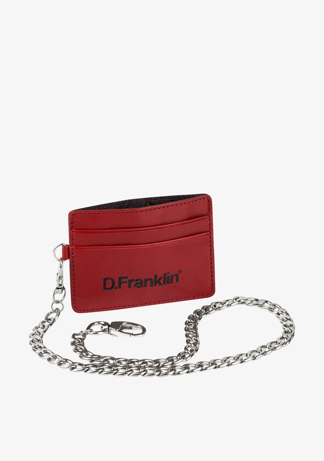 Red Chain Cardholder