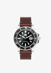 Scuba Diving Brown Steel Black / Black