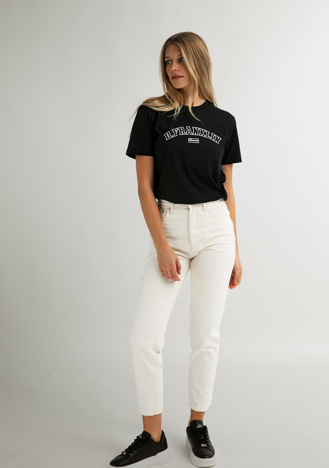 Varsity T-Shirt Black / White