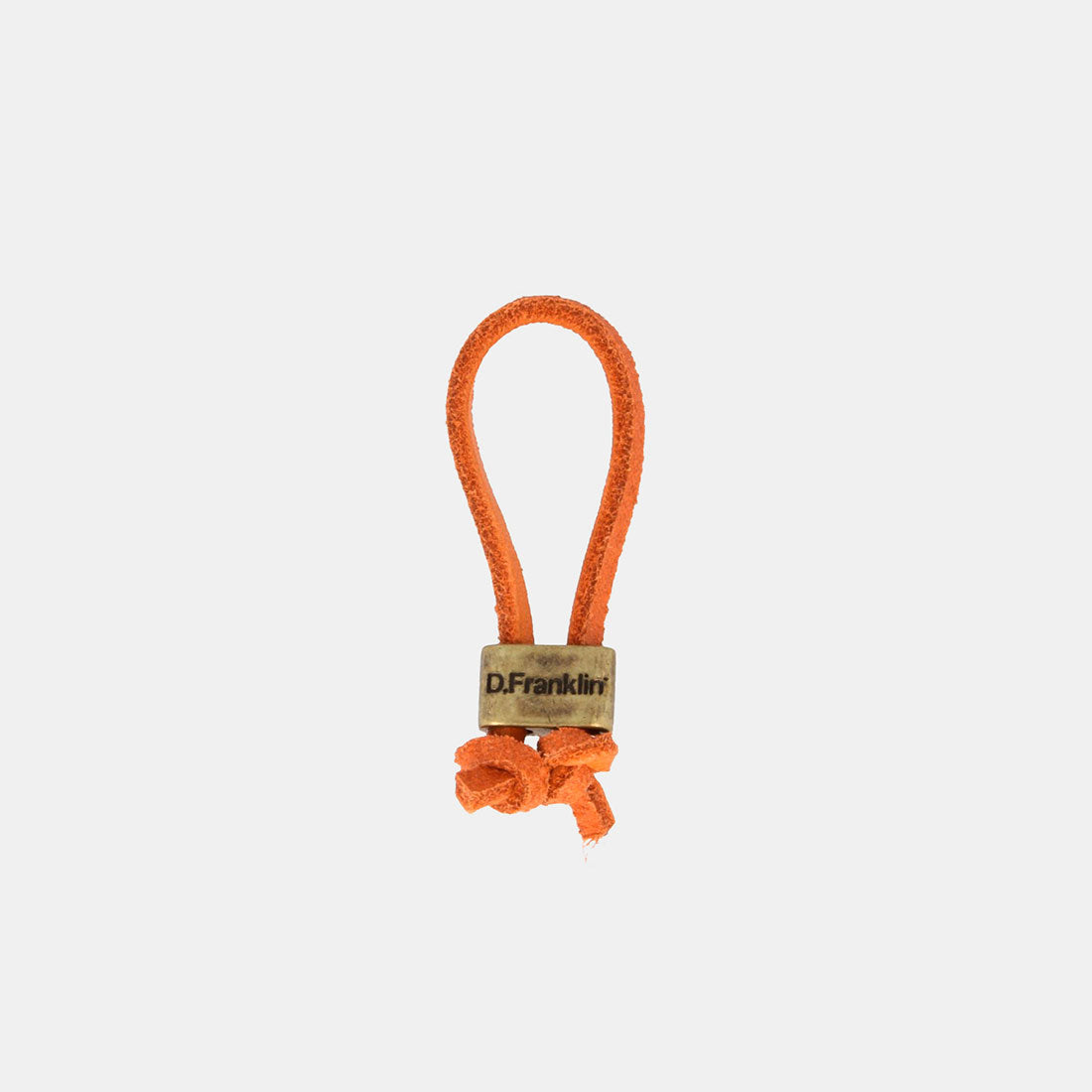 Keychain Magnum Leather Orange/Gold