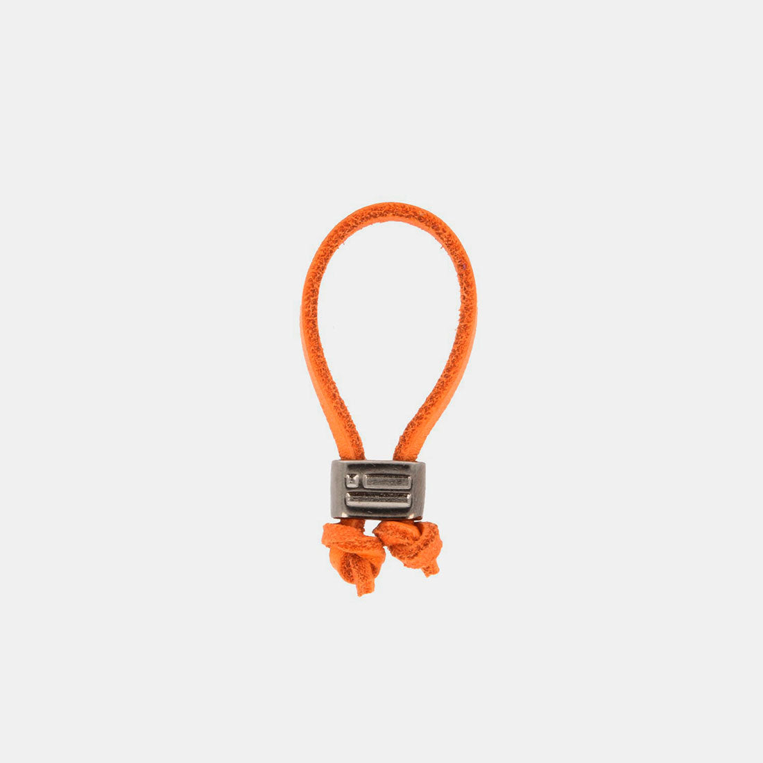 Keychain Jeroboam Leather Orange/Metal