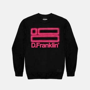 Neon Sweatshirt Black / Pink
